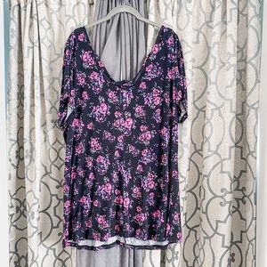 SUPER soft gorgeous top with cross back!